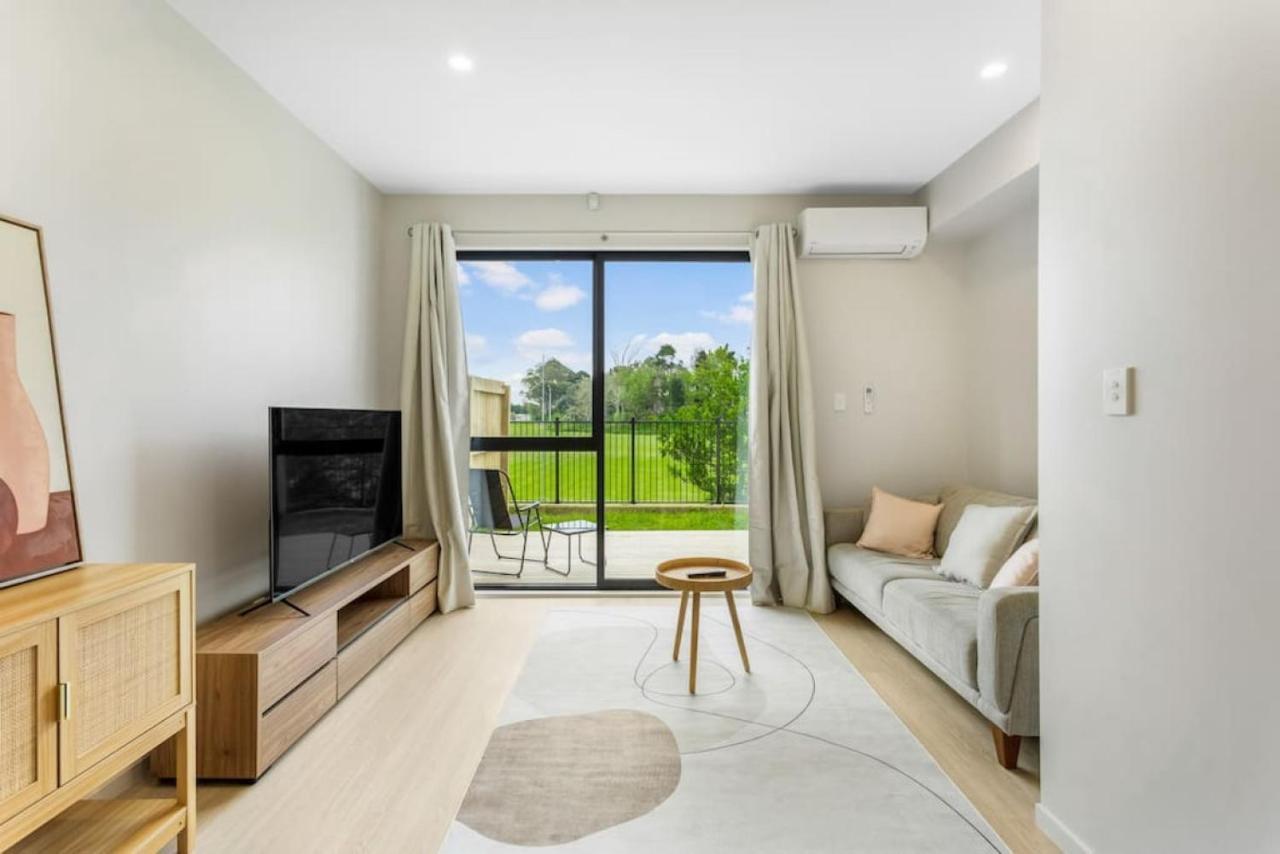 Apartamento Urban Glow Townhouse With Parking Auckland Exterior foto