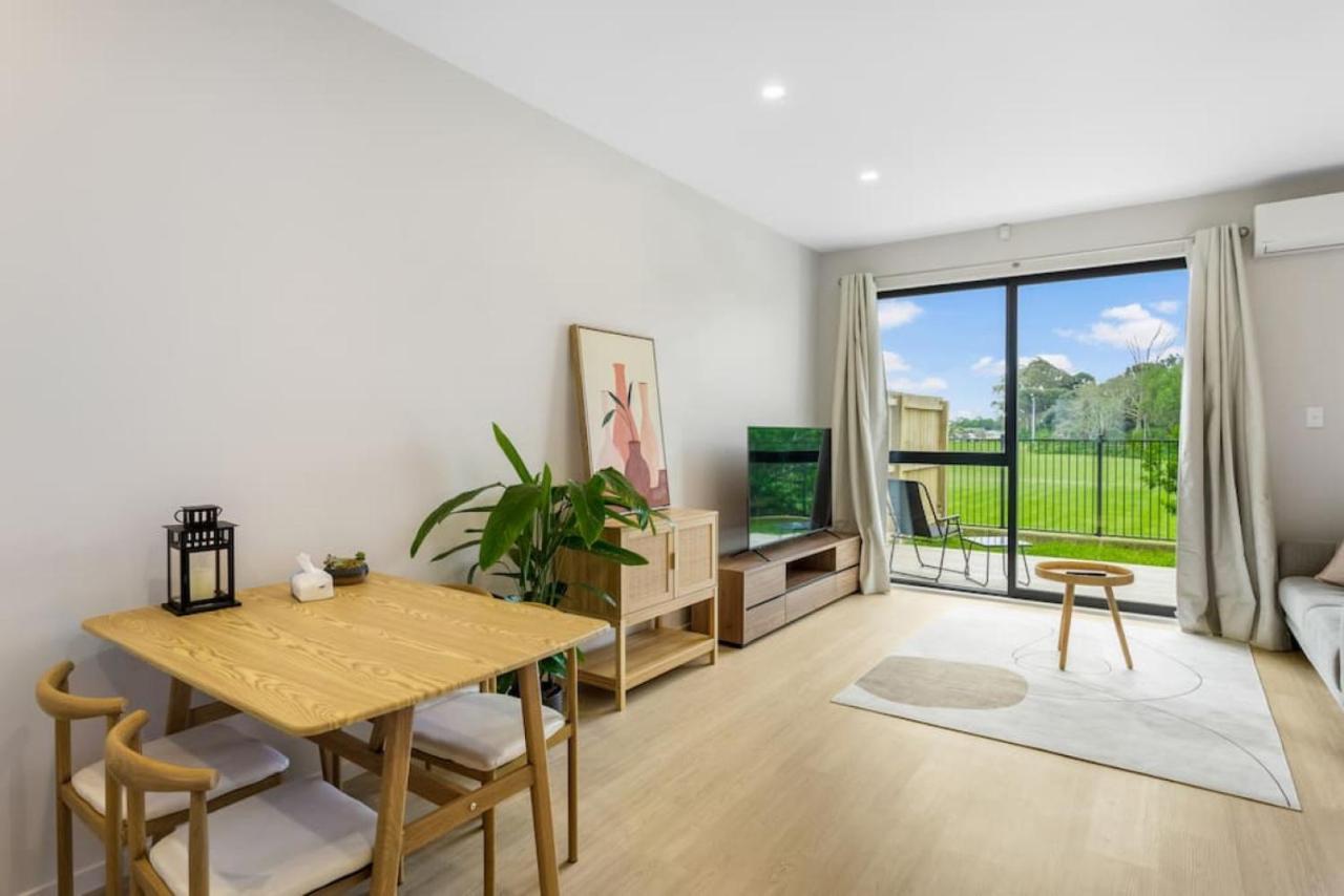 Apartamento Urban Glow Townhouse With Parking Auckland Exterior foto