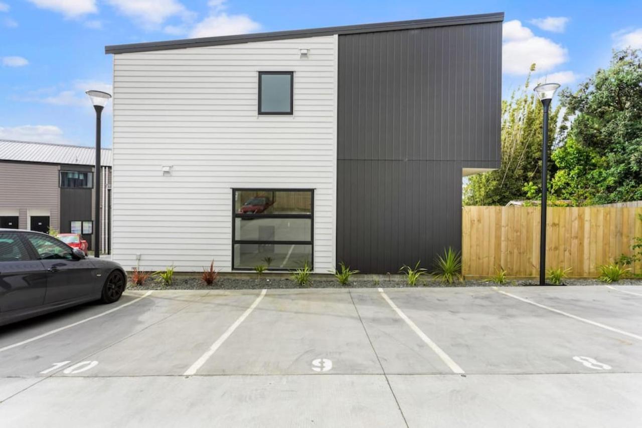 Apartamento Urban Glow Townhouse With Parking Auckland Exterior foto