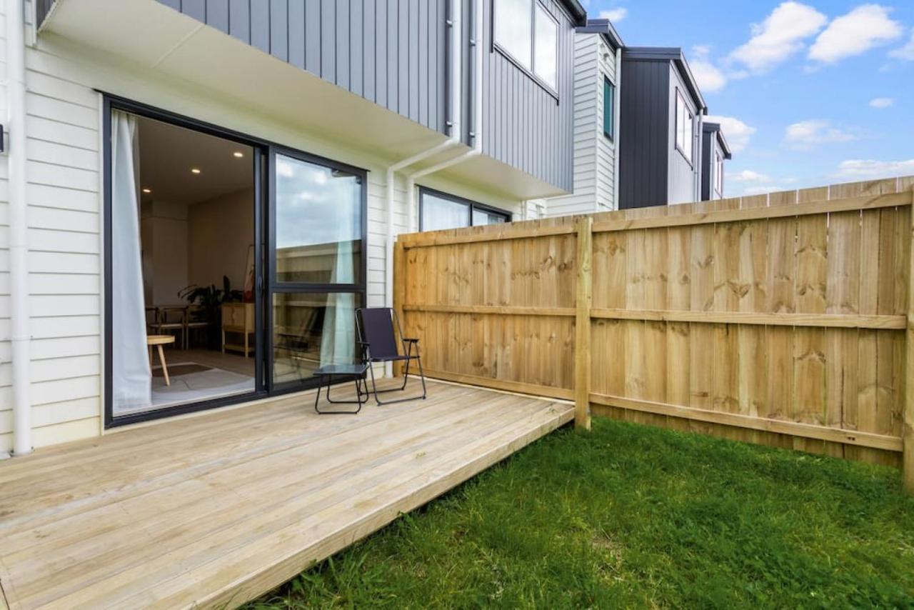 Apartamento Urban Glow Townhouse With Parking Auckland Exterior foto